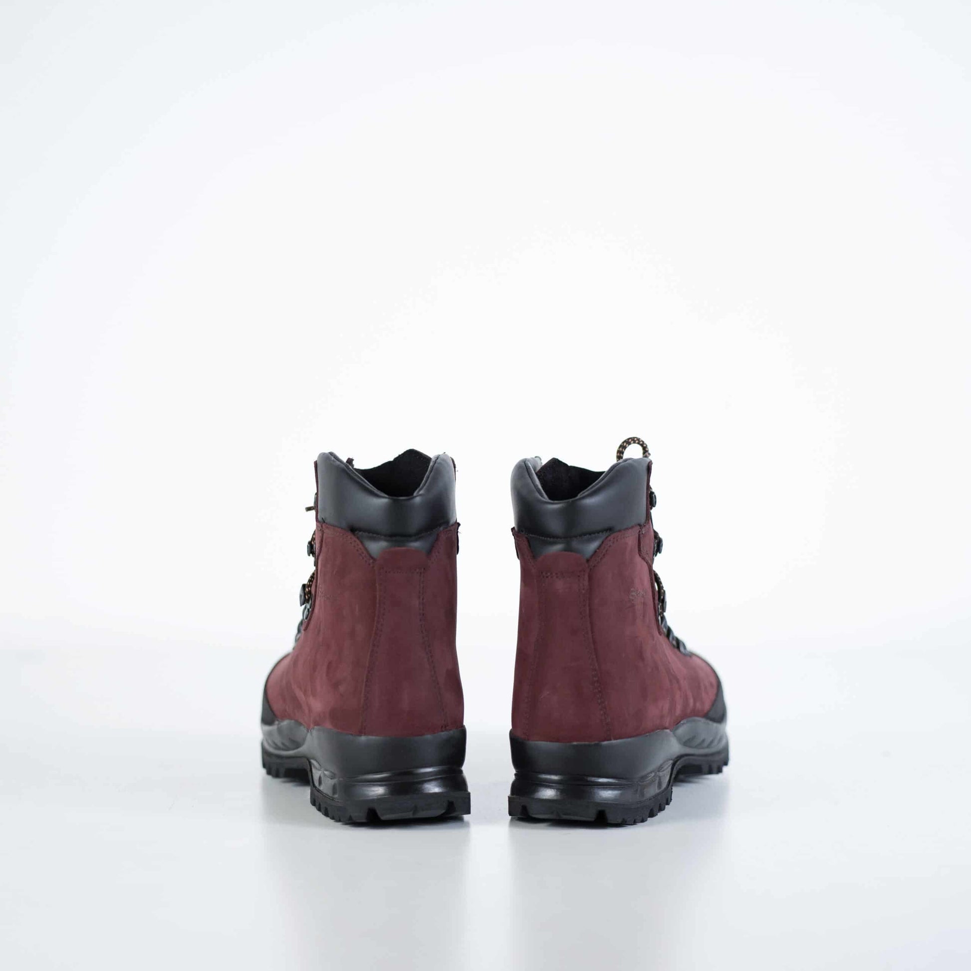 553P Burgundy Hiking Boots