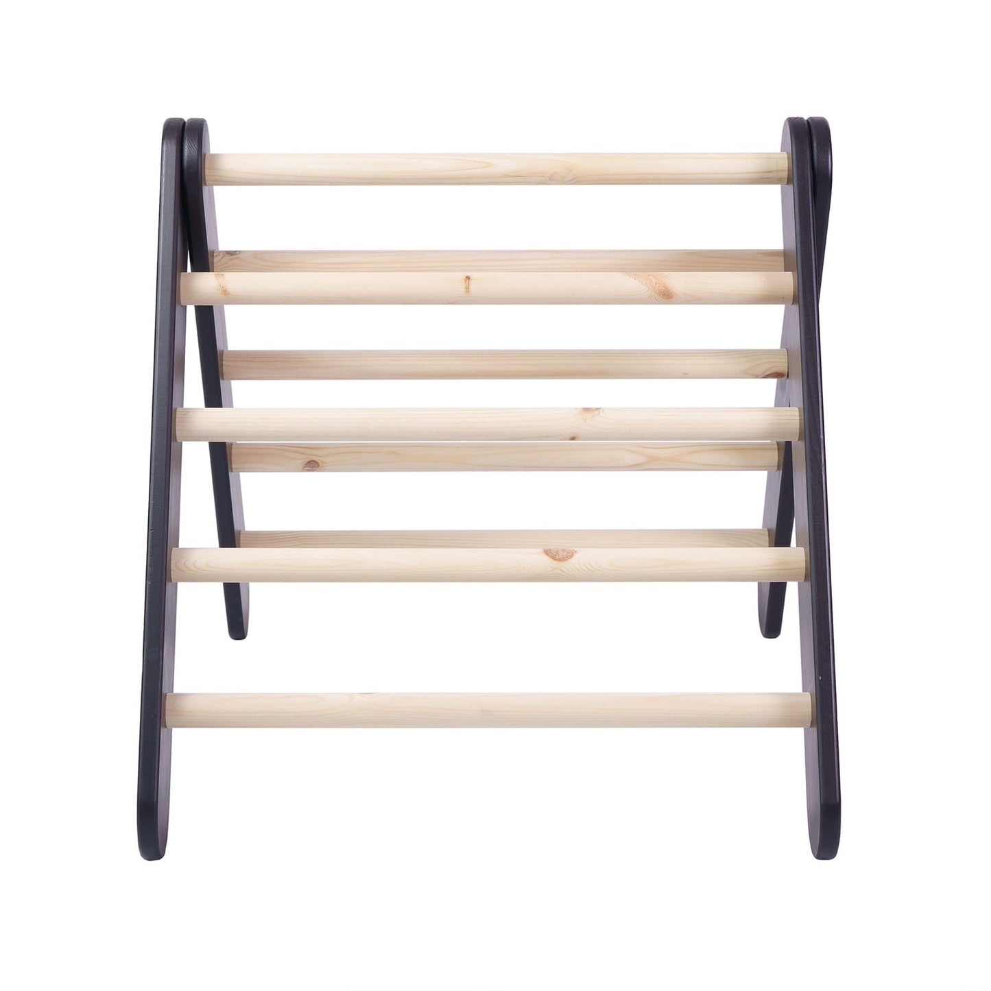 Large Wooden Pikler Ladder - Black